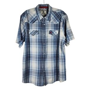 COMPANY 81 SHORT SLEEVE PEARL SNAP SHIRT